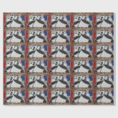 Sweet Giant Pandas Graffiti Cadeaupapier (Vlak)