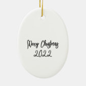 Sweet Gift van oma voor kleinkinderen Keramisch Ornament (Achterkant)