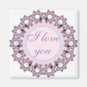 Sweet Gifts en Favors Floral Design Magneet (Voorkant)