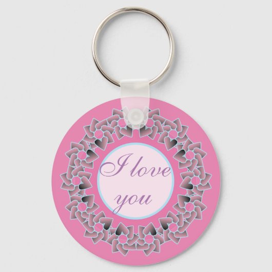 Sweet Gifts en Favors Floral Design. Sleutelhanger (Voorkant)