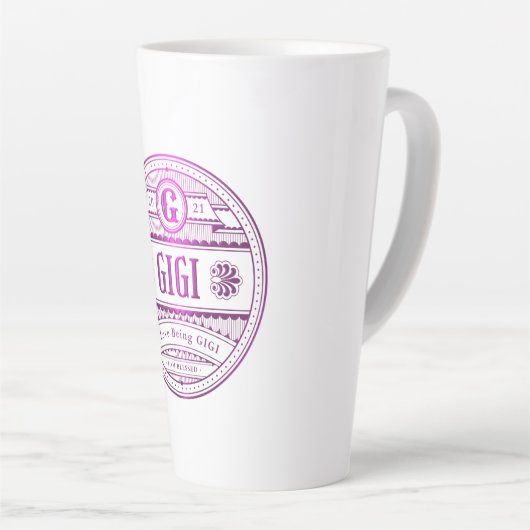 Sweet GIGI Latte Mok (Rechterhoek)