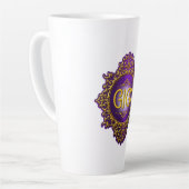 Sweet GIGI Royal Paars & Gold Latte Mok (Linkerhoek)