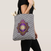 Sweet GIGI Royal Paars & Gold Tote Bag (Dichtbij)