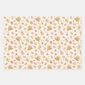 Sweet Gingerbread Christmas Wrapping Paper (Voorkant 3)