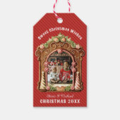 Sweet Gingerbread Foto Cadeaulabel (Voorkant)