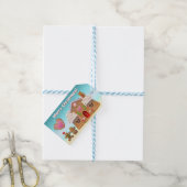 Sweet Gingerbread Home Cadeaulabel (Met Touw)