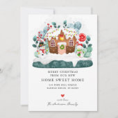 Sweet Gingerbread House Bewegende aankondiging (Voorkant)