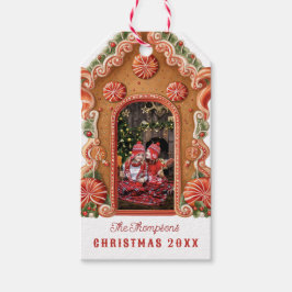 Sweet Gingerbread House Foto Cadeaulabel