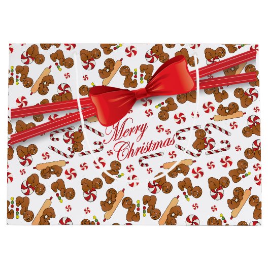 Sweet Gingerbrood-bakkerijen Groot Cadeauzakje (Voorkant)