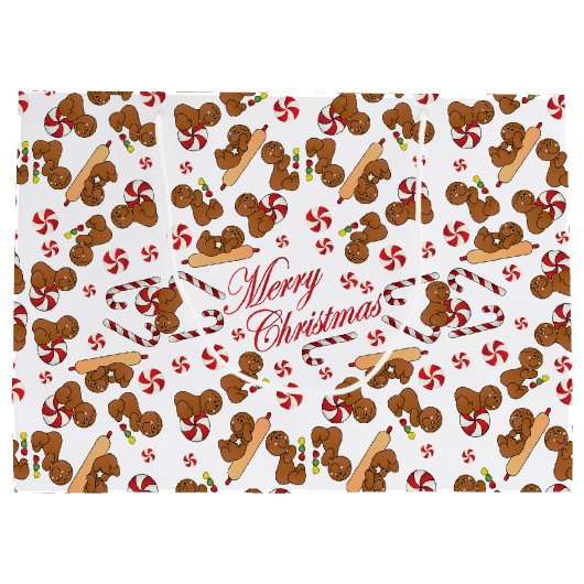 Sweet Gingerbrood-bakkerijen Groot Cadeauzakje (Achterkant)