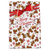 Sweet Gingerbrood-bakkerijen Medium Cadeauzakje (Voorkant)