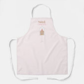 Sweet Gingerbrood House Decorting Party Apron Schort (Voorkant)