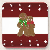 Sweet Gingerbrood Mannen Bier Onderzetter (Voorkant)