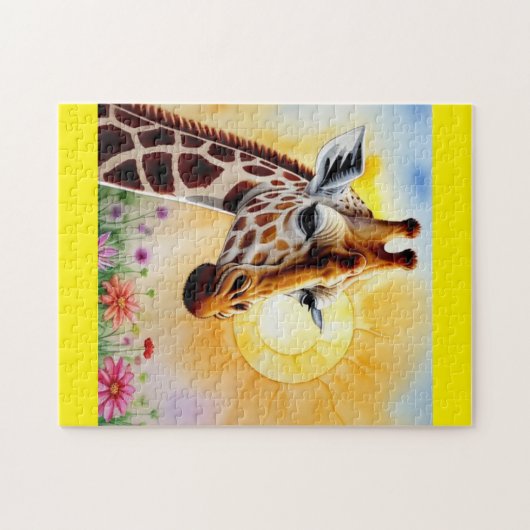Sweet Giraffe Legpuzzel (Horizontaal)