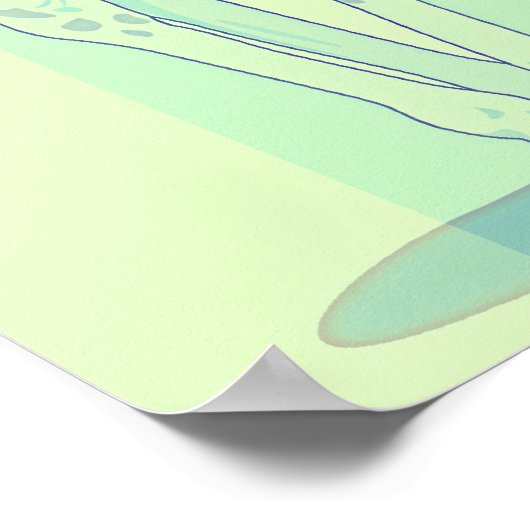 Sweet Giraffe Poster (Hoek)