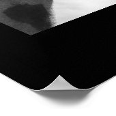 Sweet Giraffe Poster, met citaat over liefde 28x20 Poster (Hoek)