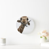Sweet Giraffe Ronde Klok (Huis)