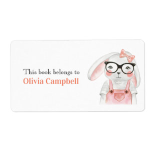 Sweet Girl Bunny gepersonaliseerd boek behoort tot Etiket
