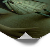 Sweet Girl en de maan in de Bossen Poster (Hoek)