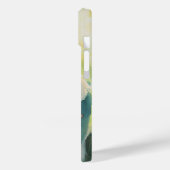 Sweet Girl en Puppy Waterverf iPhone Case (Achterkant / Links)