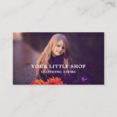 Sweet Girl, kinderkledingwinkel Visitekaartje (Voorkant)