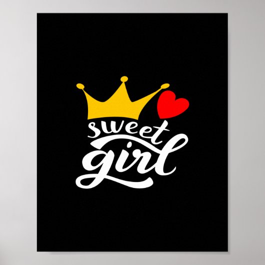sweet girl poster (Voorkant)