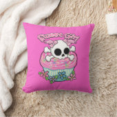 Sweet Girl Skull Kussen (Deken)