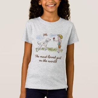 Sweet girl t-shirt cadeau voor elke keer