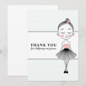 Sweet Girl Teacher Bedankt (Voorkant / Achterkant)