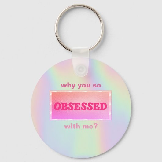 Sweet Girly Holographic Sleutelhanger (Voorkant)