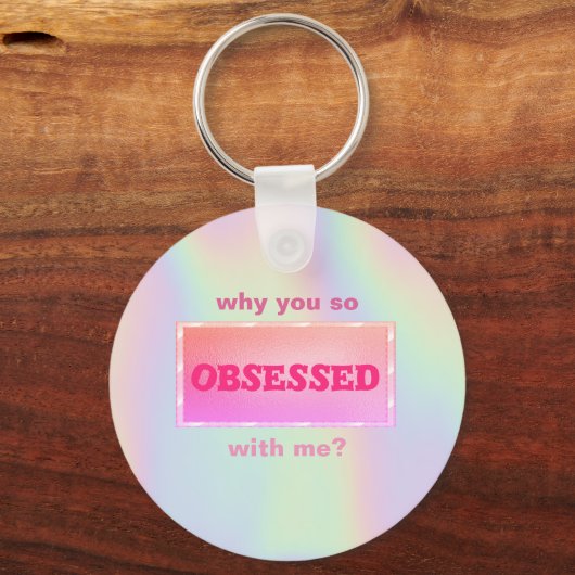 Sweet Girly Holographic Sleutelhanger (Voorkant)