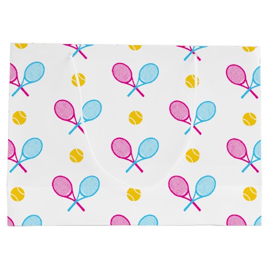 Sweet girly tennis large groot cadeauzakje (Achterkant)