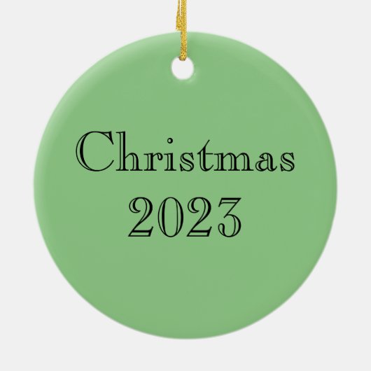 Sweet Glas in lood Donkey Keramisch Ornament (Achterkant)