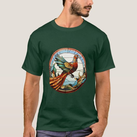 Sweet Glas in lood Golden Pheasant T-shirt (Voorkant)
