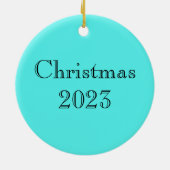 Sweet Glas in lood Kingfisher Bird Keramisch Ornament (Achterkant)