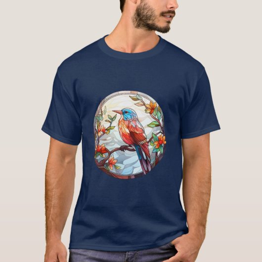 Sweet Glas in lood Kingfisher T-shirt (Voorkant)