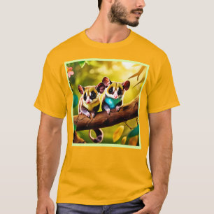 Sweet Glider Pair Design T-shirt