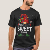 Sweet Gnome Matching Family-kerstfeest T-shirt (Voorkant)