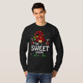 Sweet Gnome Matching Family-kerstfeest T-shirt (Voorkant volledig)