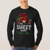 Sweet Gnome Matching Family-kerstfeest T-shirt (Voorkant)