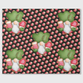 Sweet Gnome past kleur aan Cadeaupapier (Vlak)