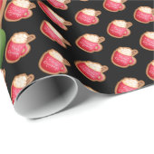 Sweet Gnome past kleur aan Cadeaupapier (Rol Hoek)