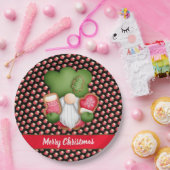 Sweet Gnome past Kleur en Tekst aan Papieren Bordje (Feest)