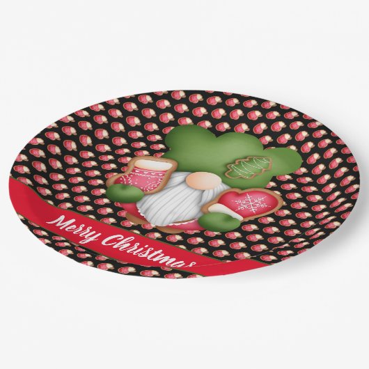 Sweet Gnome past Kleur en Tekst aan Papieren Bordje (Gekanteld)