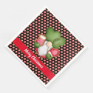 Sweet Gnome past Kleur en Tekst aan Servet