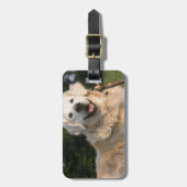Sweet Golden Retriever Bagagelabel (Voorkant verticaal)