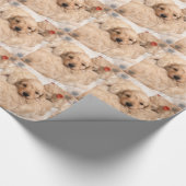 Sweet Golden Retriever Cadeaupapier (Hoek)