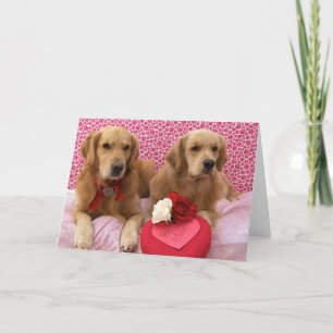 Sweet Golden Valentijns Feestdagen Kaart