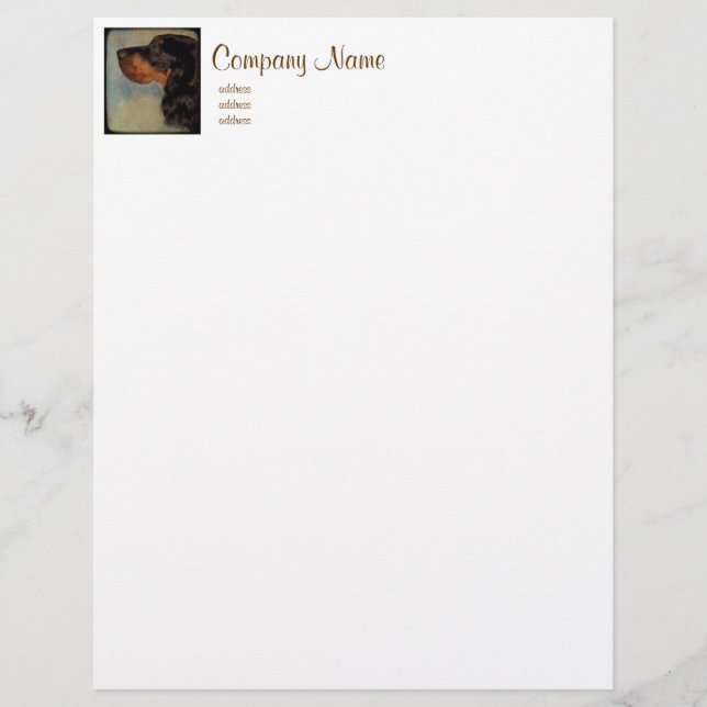 Sweet Gordon Letterhead (Voorkant)