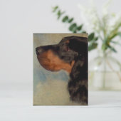 Sweet Gordon Setter Briefkaart (Staand voorkant)